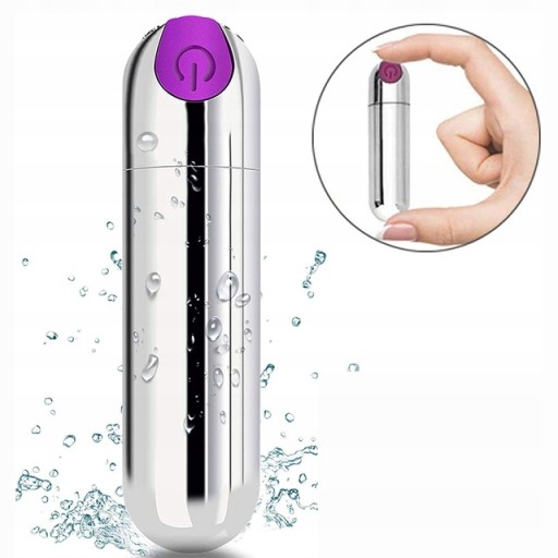 USB Ładowanie 10 Prędkości Mini Bullet Dildo