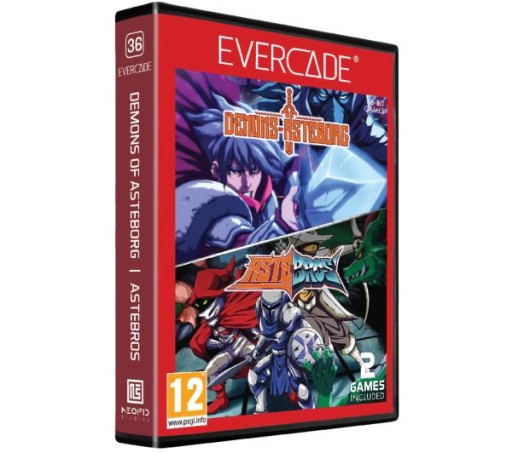 EVERCADE #36 - Demons of Asteborg/Astebros