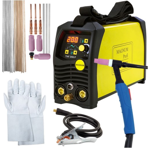 TIG DC Magnum THF 206 Spawarka 200A 2w1 z pulsem