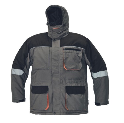 KURTKA ZIMOWA ROBOCZA PARKA CERVA EMERTON GREY 3XL
