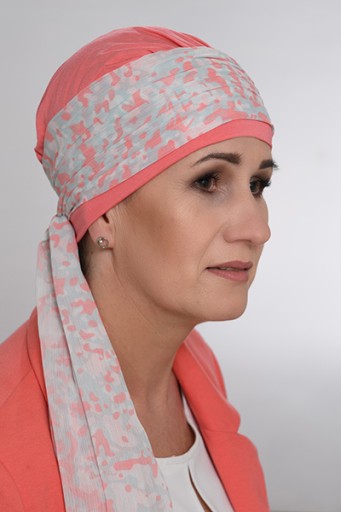 Turban Blanca Mousseline Bambus - Chusta 5/07