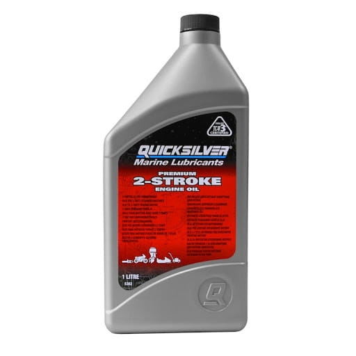 Olej Quicksilver Premium Engine Outboard Oil 2 SUW 2 STROKE 1L