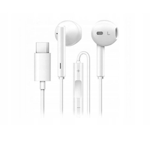 SŁUCHAWKI PRZEWODOWE DOUSZNE STEREO USB-C Type C