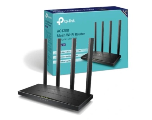 Router TP-Link Archer C6 AC1200 WIFI GIGABIT MIMO V4 NOWY FV VAT
