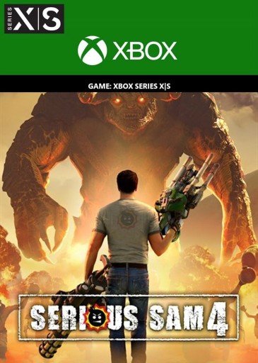 SERIOUS SAM 4 KLUCZ XBOX SERIES X/S