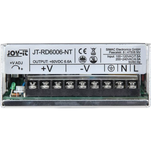 Zasilacz przemysłowy Joy-it jt-rd6006-nt 400W