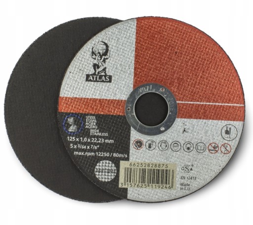 TARCZA do cięcia Norton ATLAS 125X1