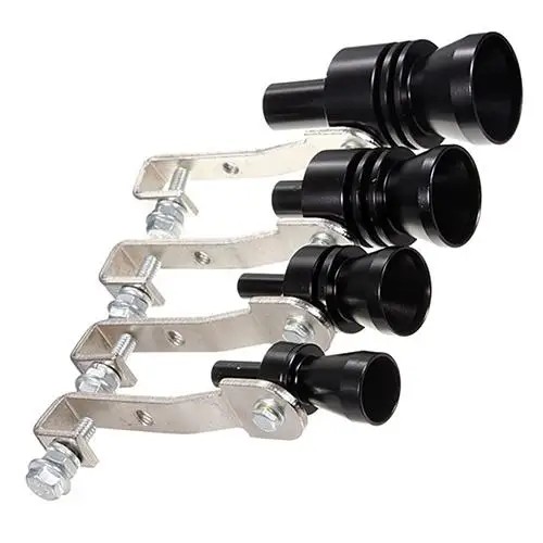 Exhaust Fake Turbo Muffler Blow Off Valve Whistle Pipe Sound Simulat~30206