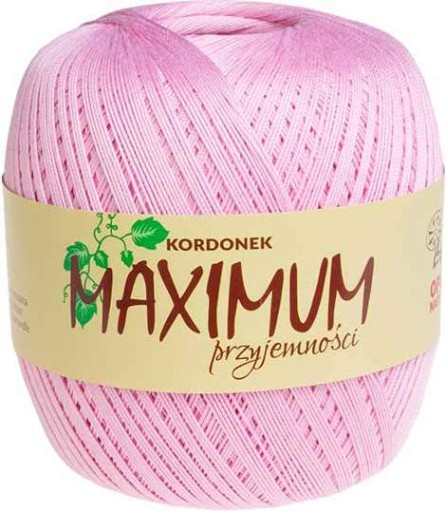 Kordonek MAXIMUM - 1602 - RÓŻOWY