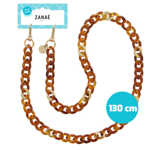 Zanae Chaine Necklaces Smycz Łańcuszek Pasek Sznurek do Telefonu 130 cm