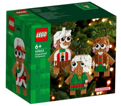 LEGO 40642 BRICKHEADZ PIERNIKOWE OZDOBY