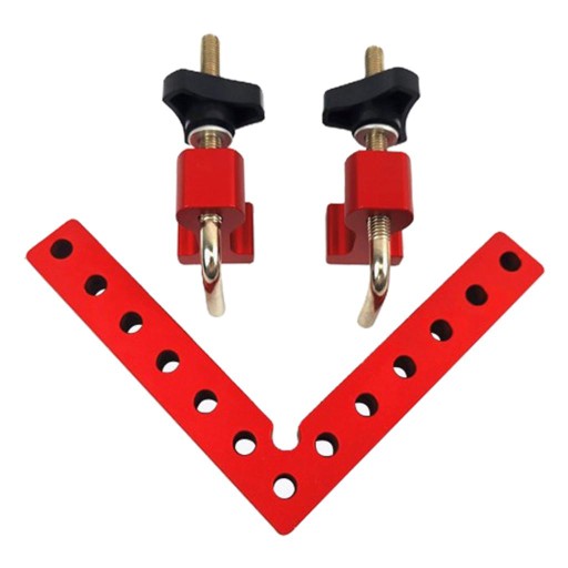 .Positioning Brackets 90 Degree Clamp Clamp, Red,