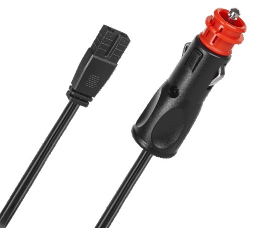 Wtyk zapalniczki z kablem i wtykiem DC 12V