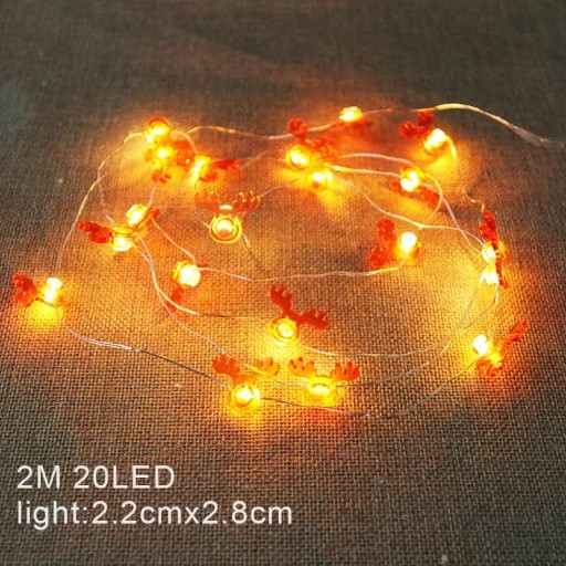 LED Christmas Decorative Light String Santa Claus