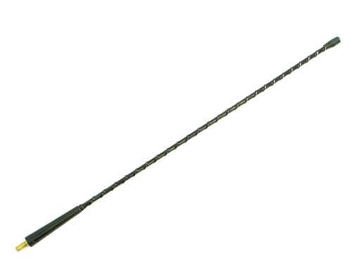 ANTENA SAMOCHODOWA MASZT GWINT ZEWNĘTRZNY M6 37cm