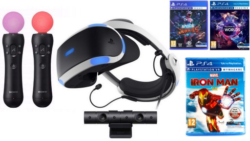 SONY PLAYSTATION VR ZVR2 KAMERA 2 x MOVE GRY