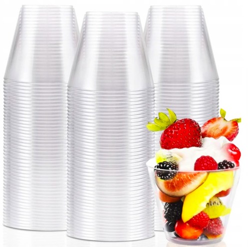 KUBKI do DESERÓW pojemnik FINGERFOOD 100ml 24sz