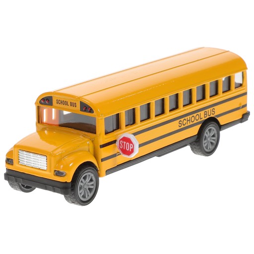 Zabawki dla dzieci na świeżym powietrzu Model autobusu szkolnego Mini samochody