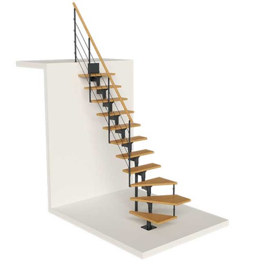 SCHODY SYSTEMOWE DOLLE BOSTON 11 STOPNI ZABIEG