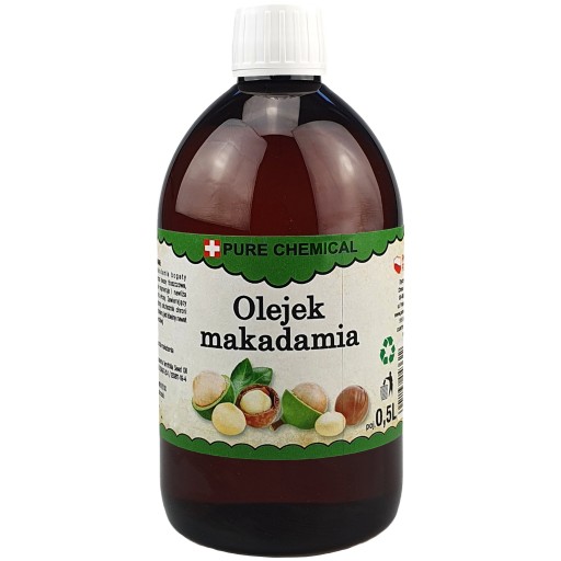 OLEJEK Z ORZECHÓW MAKADAMIA NATURALNY 0,5l