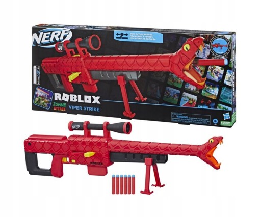 Wyrzutnia NERF Roblox Zombie Attack: Viper Strike