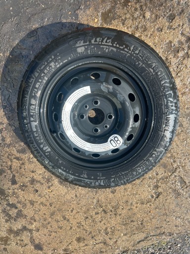 KOŁO DOJAZDÓWKA DOJAZD ZAPASÓWKA ZAPAS LANCIA FIAT ALLFA ROMEO 135/80/14