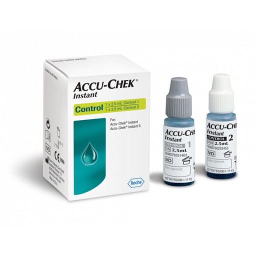 Płyn kontrolny ACCU-CHEK Instant control 2x2,5 ML