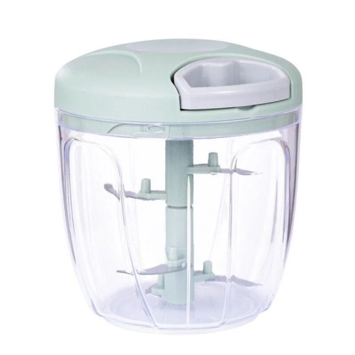 500/900ML Manual Meat Mincer Garlic Chopper Rotate Garlic Press Crusher