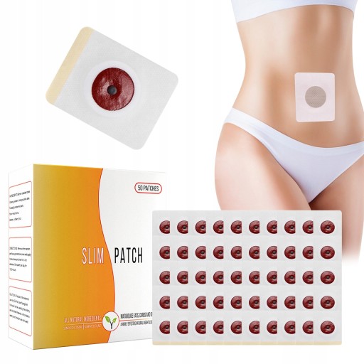 50 sztuk Odchudzanie Detox Patch na pępek