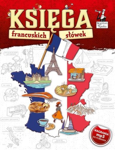 Kapitan Nauka - Księga francuskich słówek /Kapitan