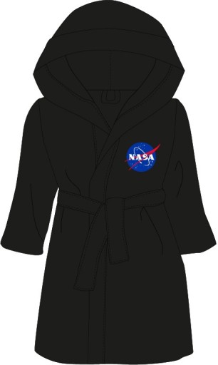 SZLAFROK CHŁOPIĘCY NASA PŁASZCZ KĄPIELOWY POLAROWY