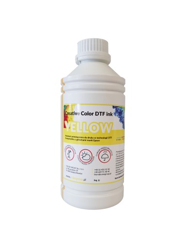 Creative Color DTF ink / atrament / tusz - YELLOW