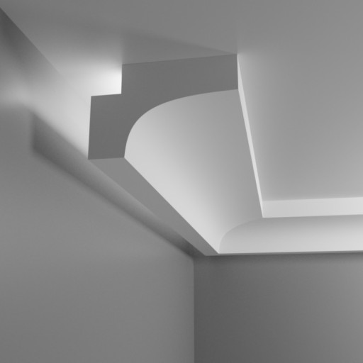 Gzyms listwa oświetleniowa LED XPS GO 50 x 100 mm