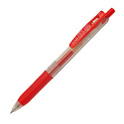 DŁUGOPIS ZEBRA SARASA CLIP 0,5 RED