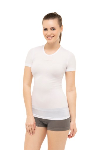 BRUBECK BASE LAYER KOSZULKA TERMOAKTYWNA UNISEX KRÓTKI RĘKAW POTÓWKA L