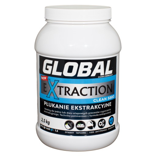 GLOBAL Extraction Clean S880 proszek 2,5 kg