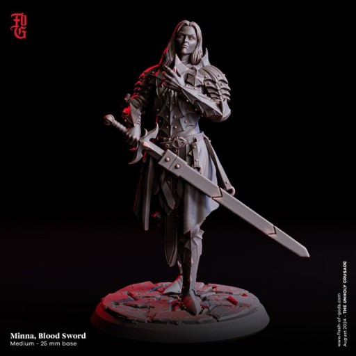 Minna, Blood Sword (Vampire Fighter) - 3dmonkeypl