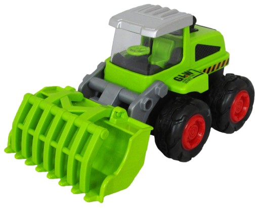 TRAKTOR KOMBAJN POJAZD BUDOWLANY WALEC ŁOPATA