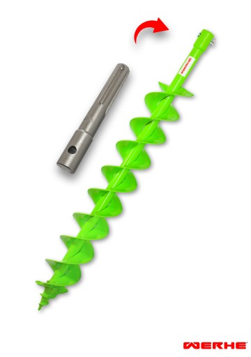 Świder Wiertło do Gleby 80H mm Adapter SDS Max