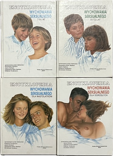 ENCYKLOPEDIA WYCHOWANIA SEKSUALNEGO komplet 4 7-9 10-13 natolatki dorośli