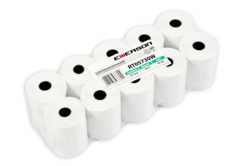 ROLKI TERMICZNE 57mm 10m 10szt. Emerson BPA free