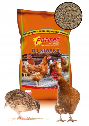 Pasza dla kur niosek Farmer Dj Granulat 10kg