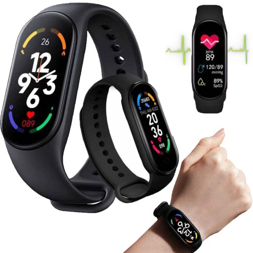 ZEGAREK SMARTBAND M7 OPASKA SPORTOWA SMARTWATCH