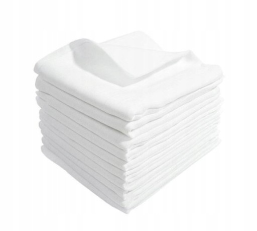 PIELUCHA TETROWA 70X80 BIAŁA GRUBA 10 SZT