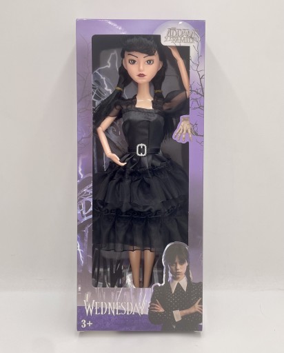 Barbie Wednesday LALKA figurka SUPER prezent dla dziewczynki na urodziny