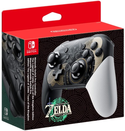 PRO CONTROLLER ZELDA TOTK EDITION NINTENDO SWITCH