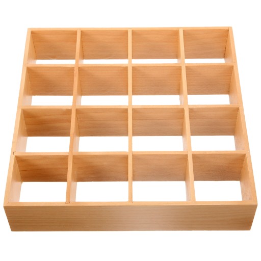 Miniaturowy regał magazynowy model 16 z siatką