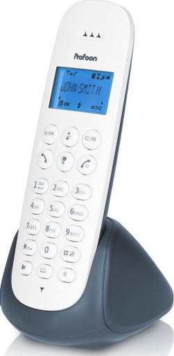Telefon bezprzewodowy ProFoon PDX-300 SENIOR MENU PO POLSKU BIAŁY