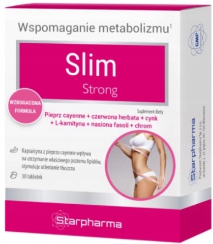 SlimStrong Odchudzanie 30 tabletek