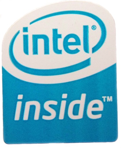 Naklejka INTEL INSIDE 16x20mm [303]